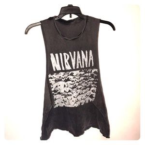 Nirvana Brandy Melville Band Tank Top (NWOT)